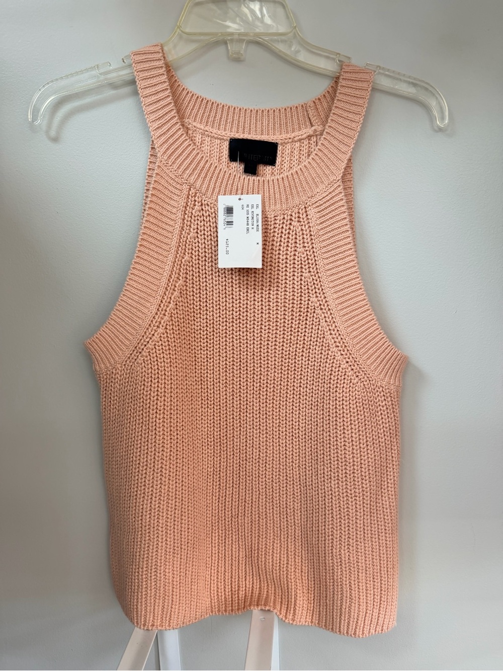 Intermix Rivington High Neck-knit Cami Halter